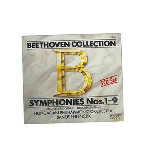 Beethoven Symphonies Nos.1-9 Janos Ferencsik 5 CD Hungarian Phil Laserlight 1989